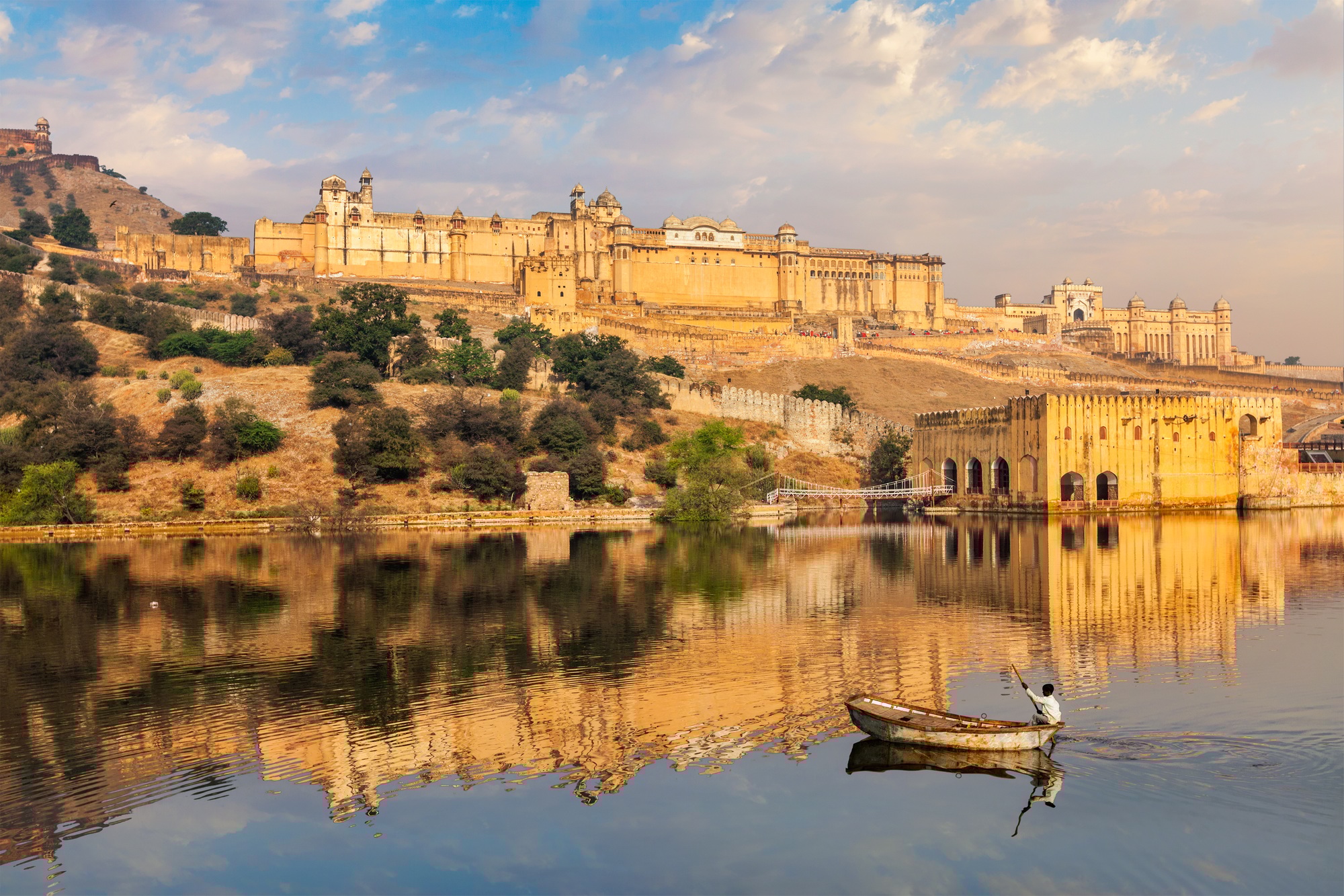 Amer Amber fort. Jaipur, Rajasthan, India
