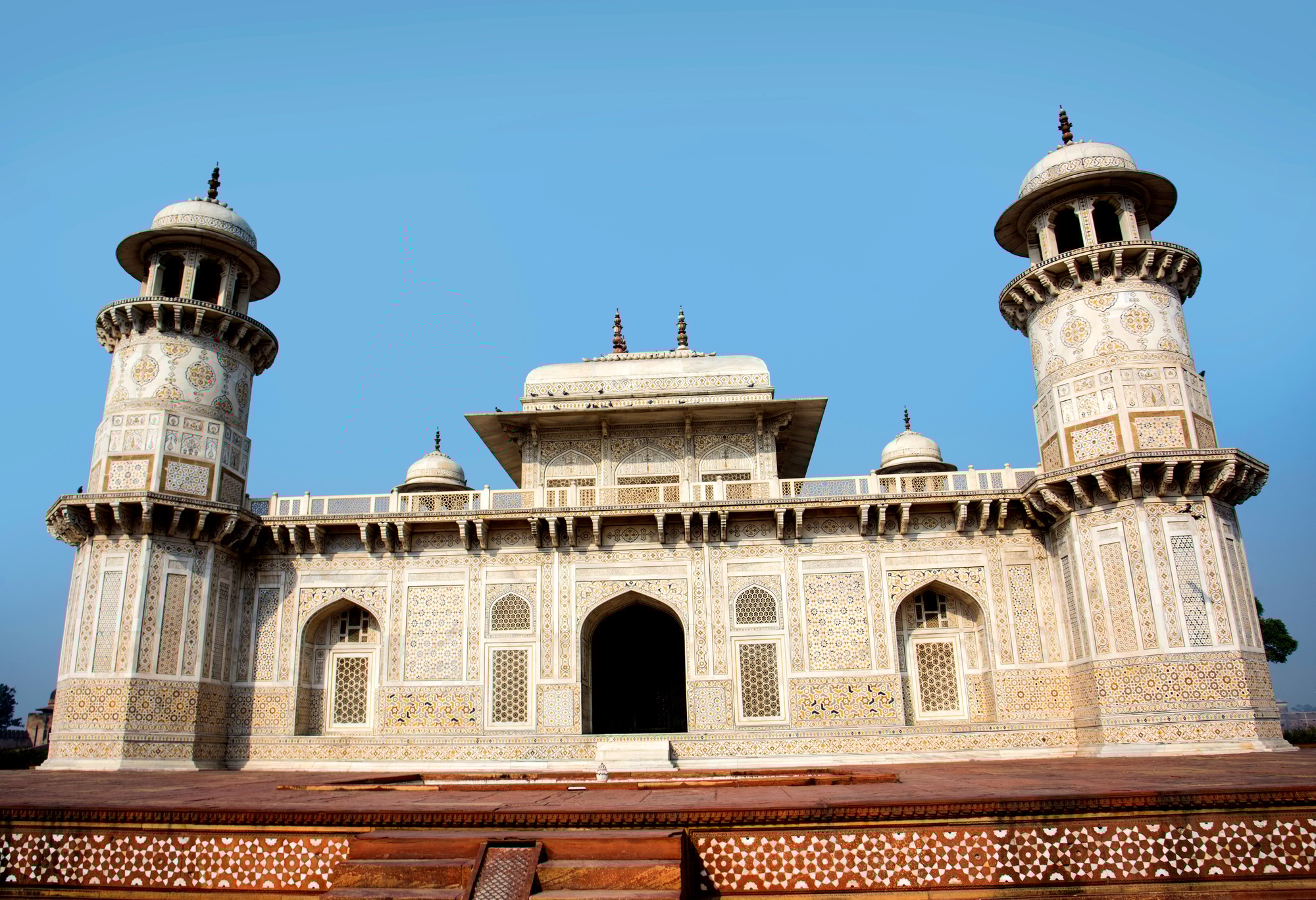 Tomb of I'timad-ud-Daulah or Baby Taj in Agra, India.